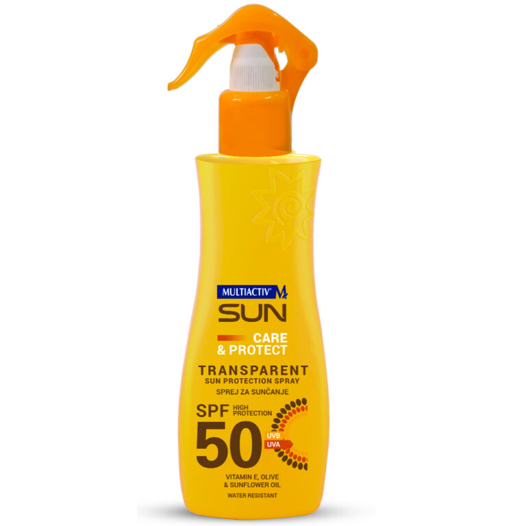 CARE&PROTECT TRANSPARENT SUN PROTECTION SPRAY SPF 50