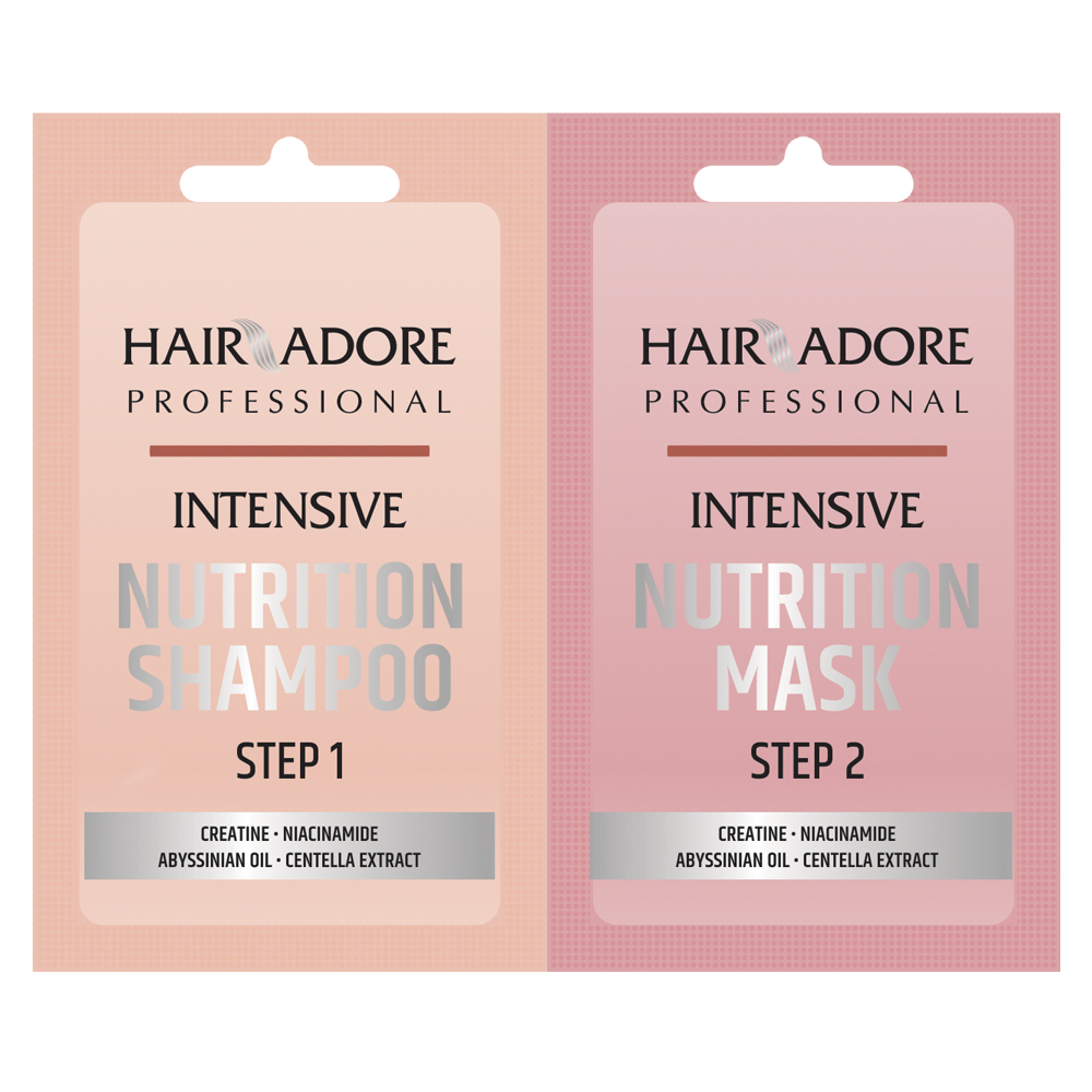 Hair Adore Intensive Nutrition Duo-Pack (15 ml šampon + 15 ml maska)