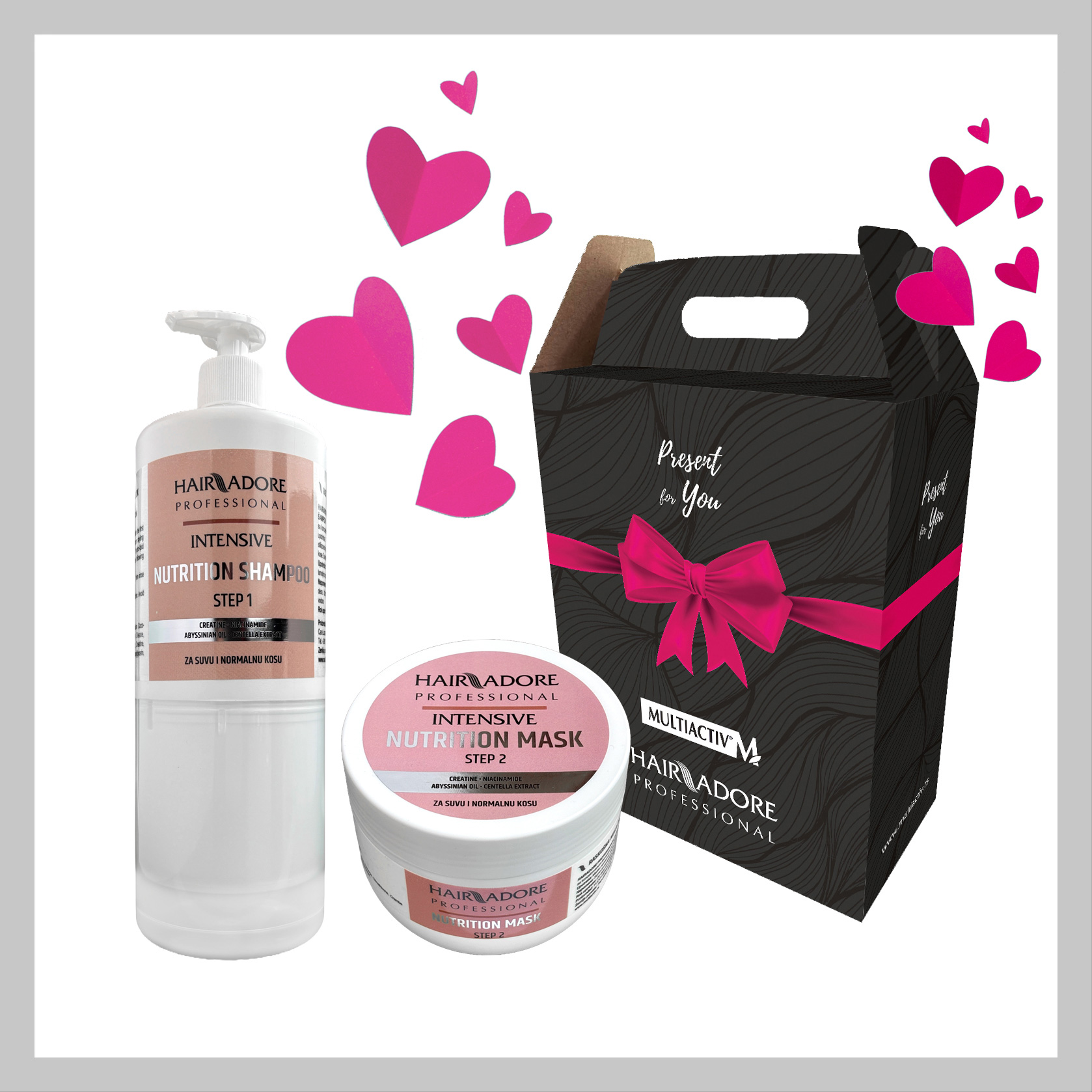 Hair adore intensive nutrition gift set