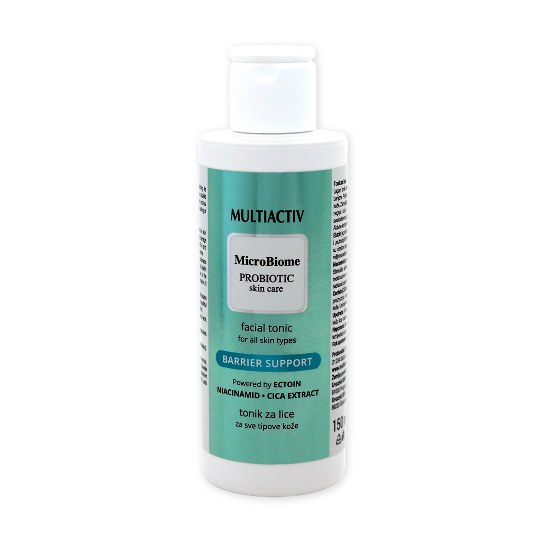 MicroBiome PROBIOTIC Skin Care tonik za lice Tonik za lice sa niacinamidom i CICA ekstraktom Hidratantni probiotic skincare tonik Tonik za umirenje i balans kože