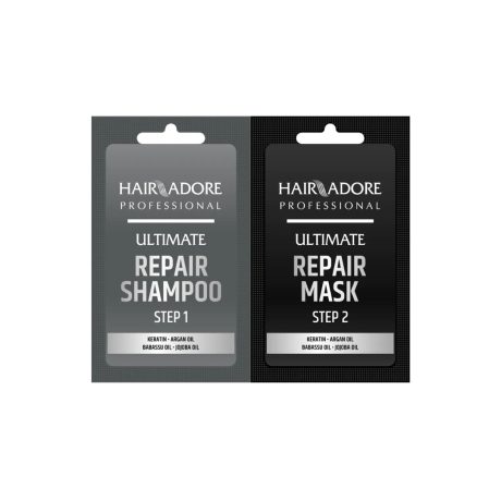 Hair Adore Ultimate Repair Duo-Pack (15 ml šampon + 15 ml maska)