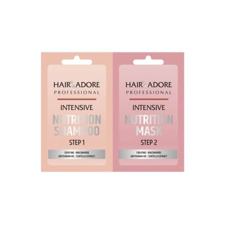 Hair Adore Intensive Nutrition Duo-Pack (15 ml šampon + 15 ml maska)