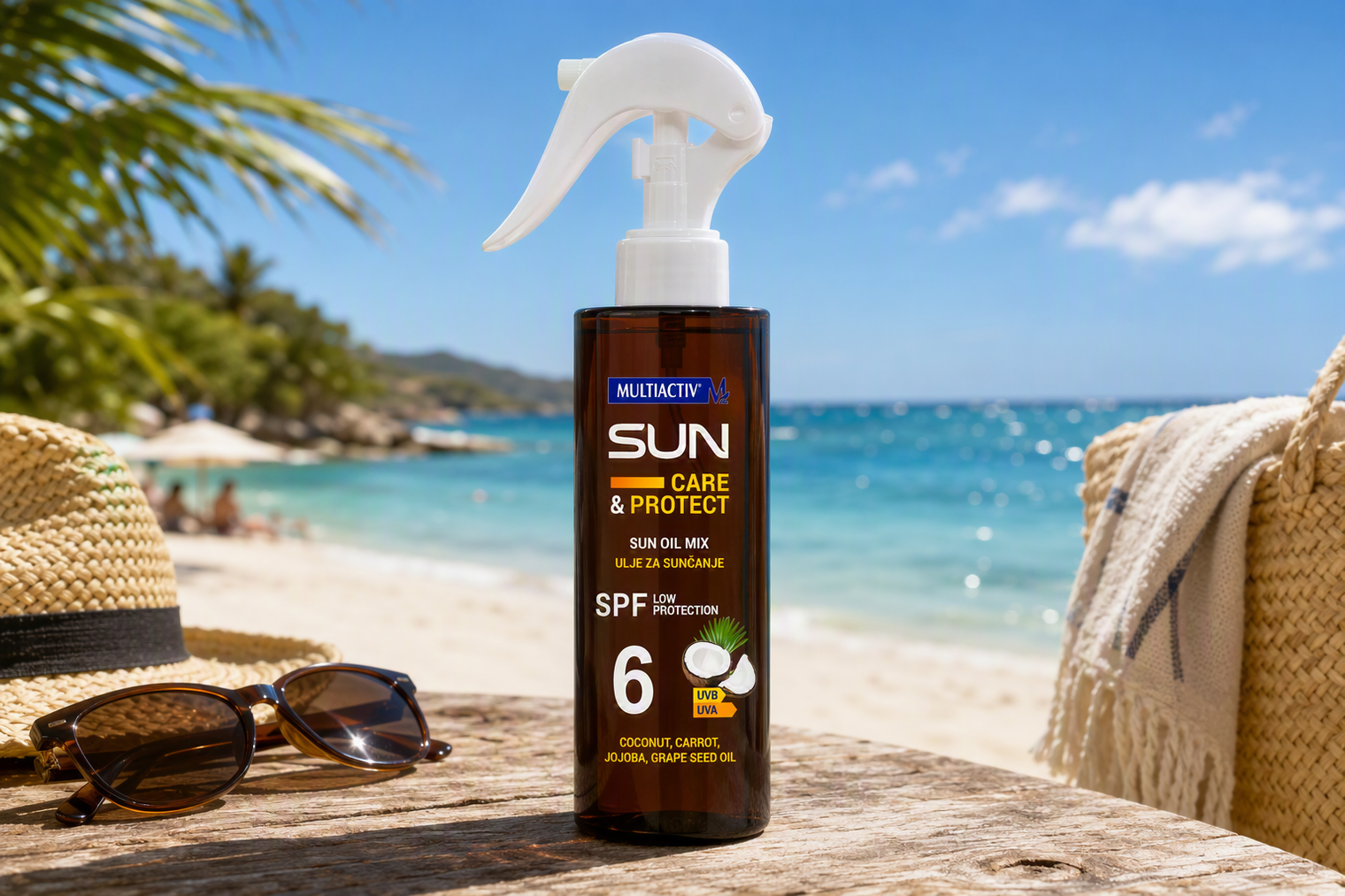 Najbolje ulje za sunčanje: Kako postići bronzani ten bez crvenila i opekotina 1 Ulje za suncanje Multiactiv spf 6